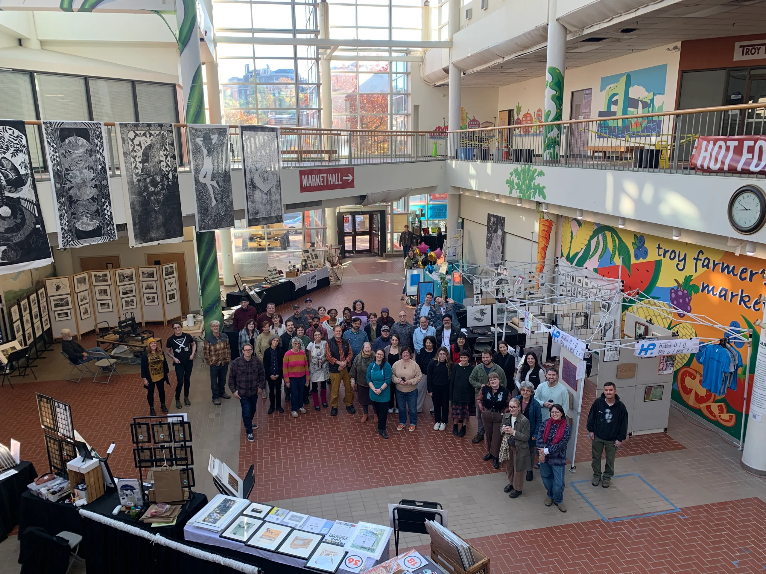 img_1140 Printmakers gather at the 2025 PGNY Print Fair in Troy, NY!